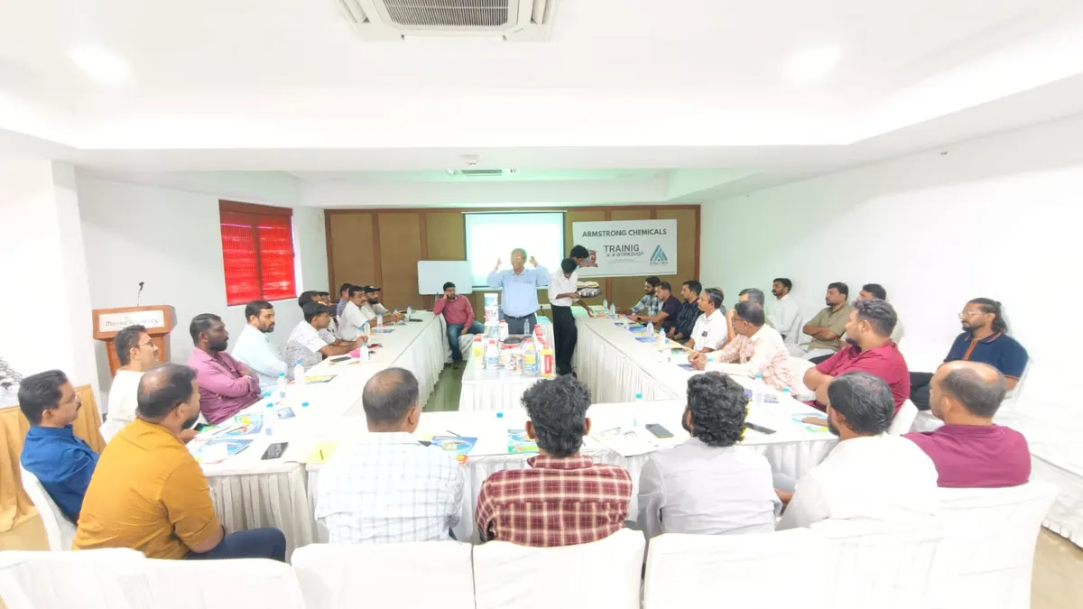 Kerala contractors and dealers attending the Armstrong Chemicals technical workshop